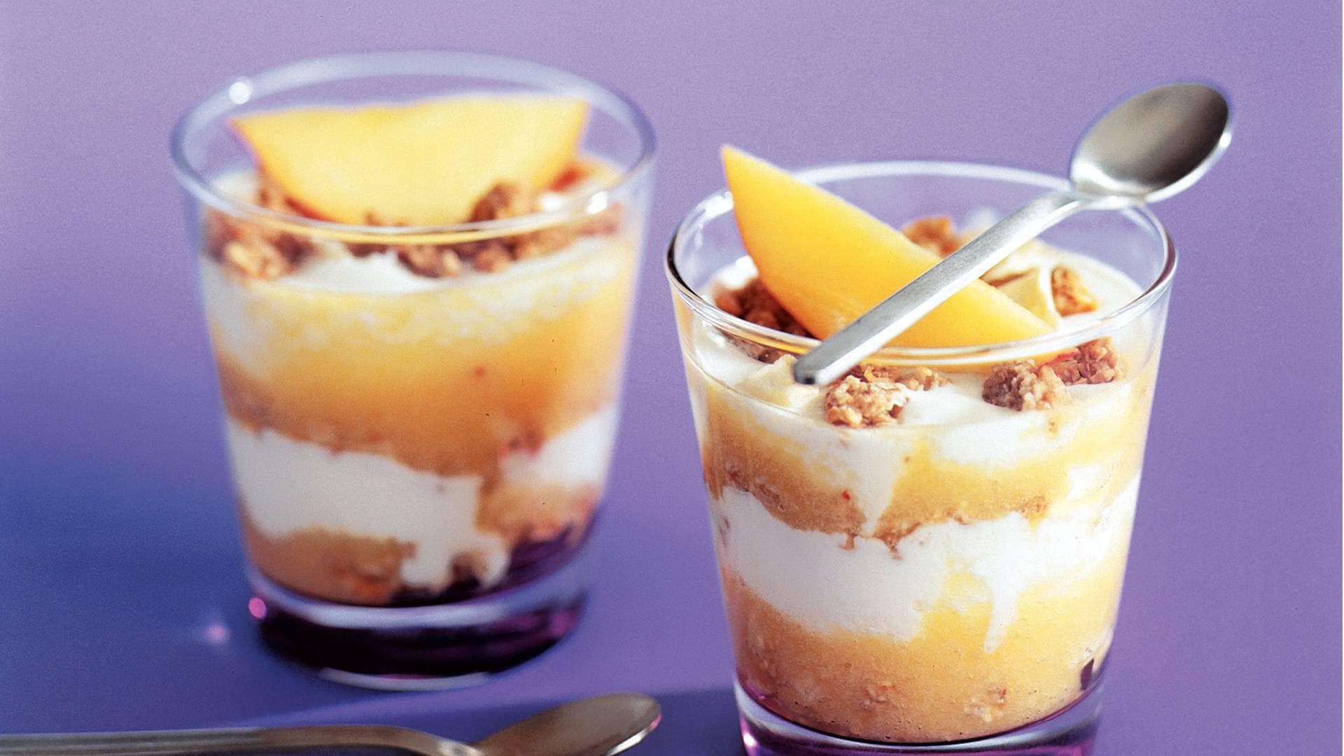 Kwark met nectarine recept Allerhande Albert Heijn België