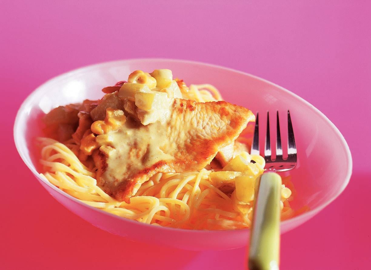 Kalkoenfilet in Thaise saus