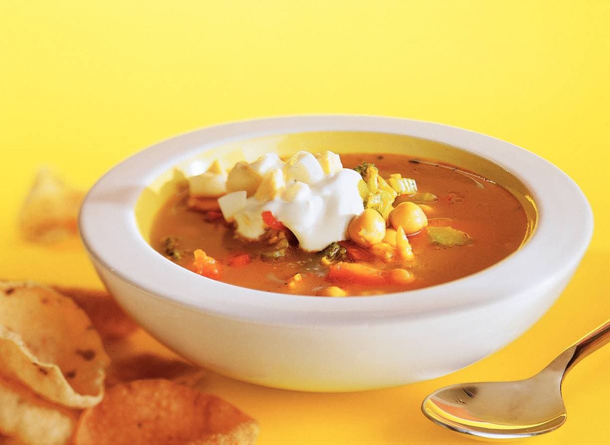 Curry maaltijdsoep
