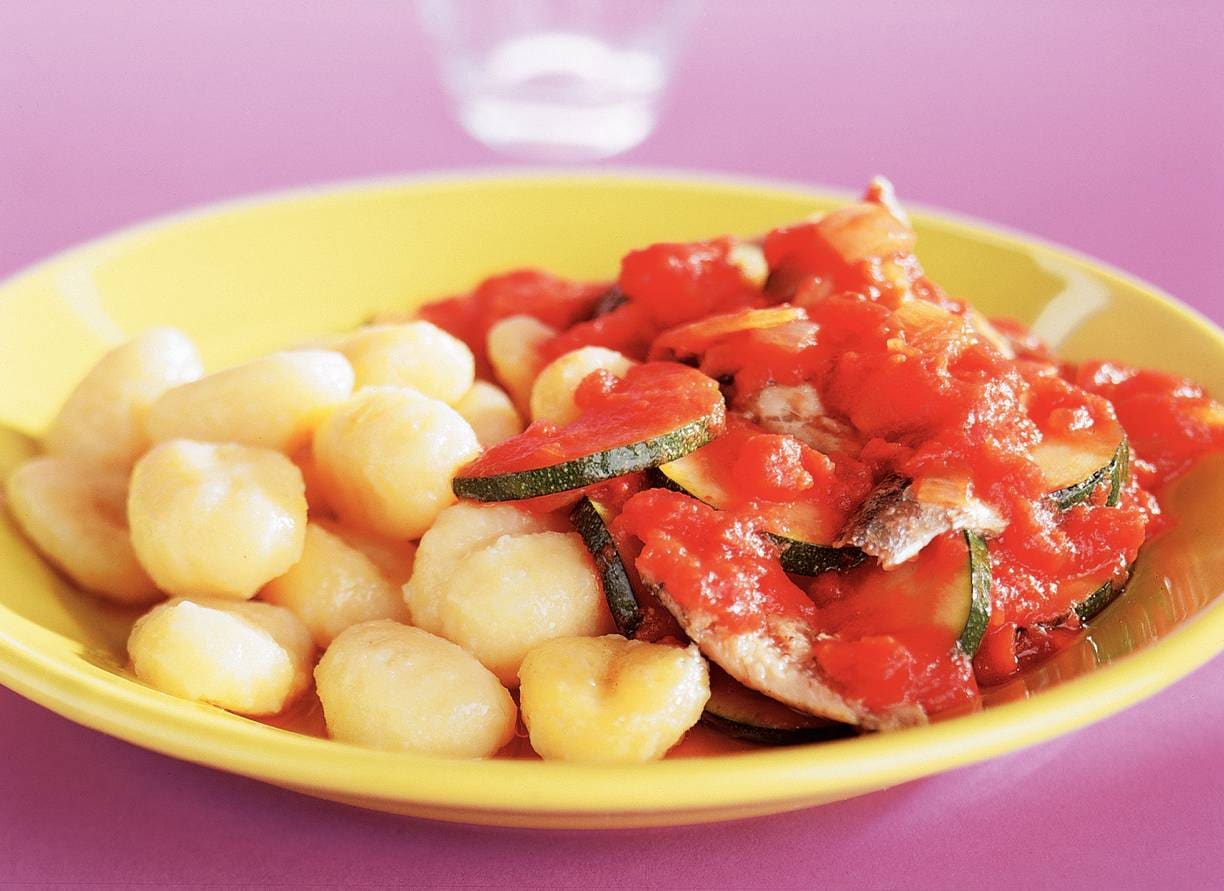Gnocchi met sardinessaus