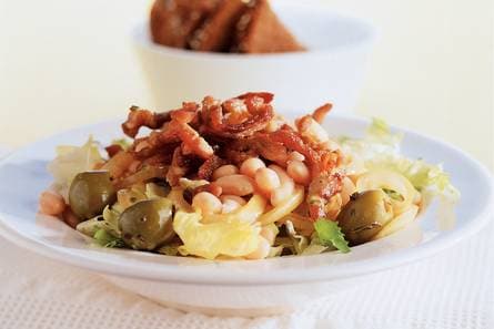 Witte-bonensalade