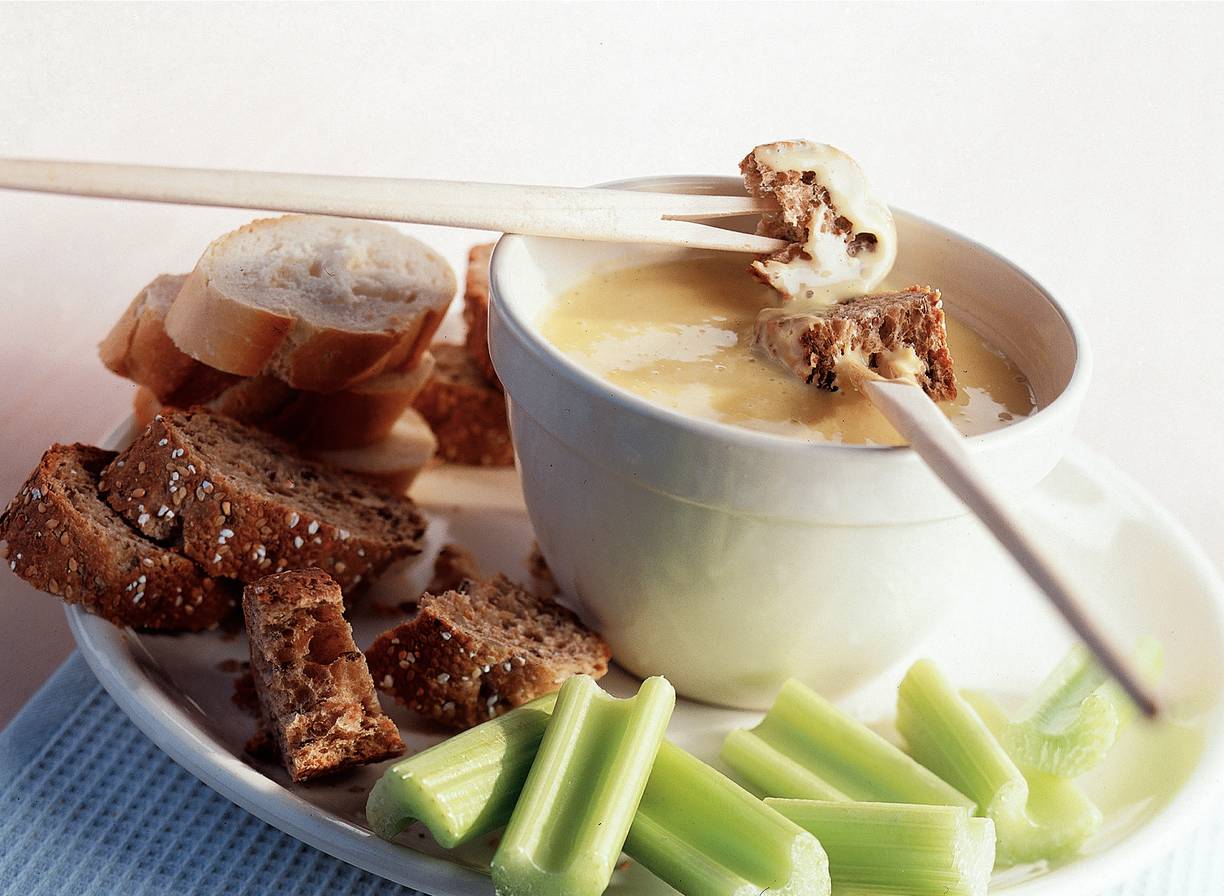 Mosterdkaasfondue