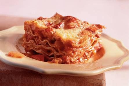 Pittige lasagne met chorizo