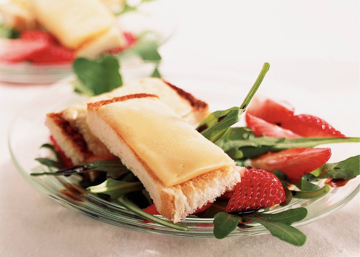 Toast met abdijkaas