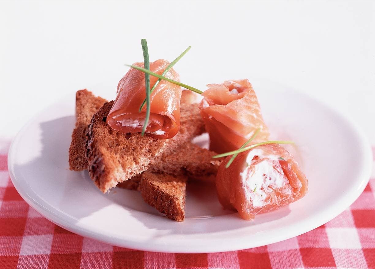 Snelle zalmmousse