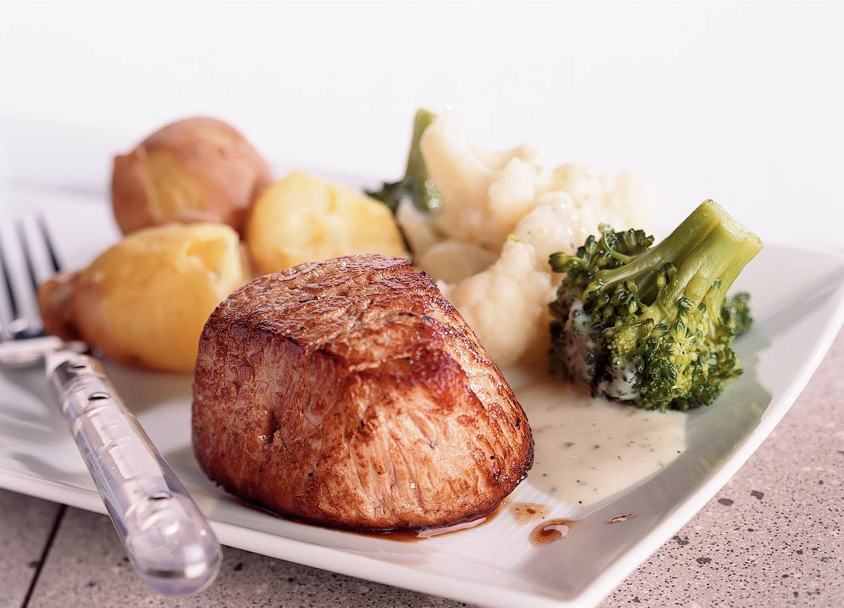 Kalfsoester met bloemkool en broccoli