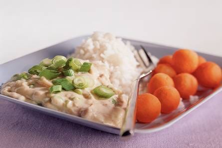 Kalfsvleesragout met kaas