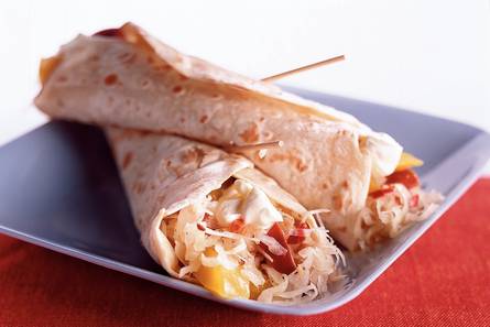 Zuurkool-mangowrap