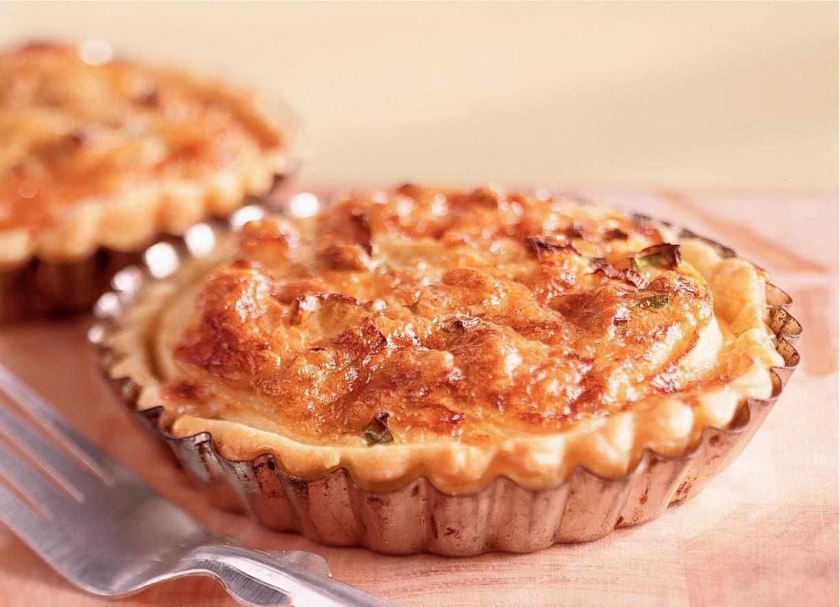 Frans roquefort-appeltaartje