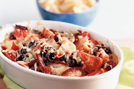 Mediterrane kabeljauw met penne