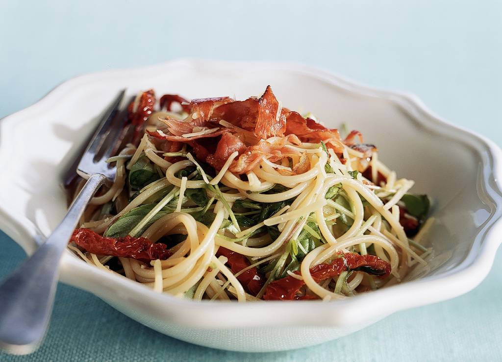 Spaghetti met zeevruchten en chiliolie recept Allerhande Albert Heijn België