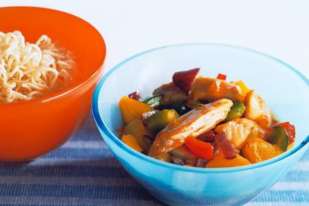 Zoetzure tilapia uit de wok