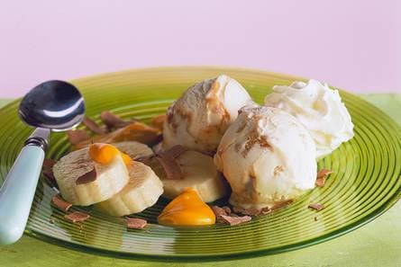 Ba­naan­ijs met ad­vo­caat