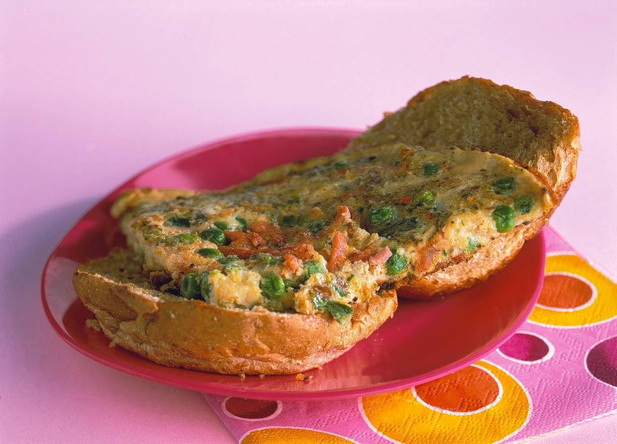 Overblijf omelet