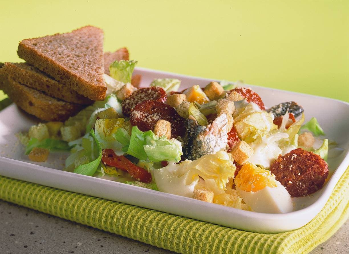 Spaanse caesarsalade