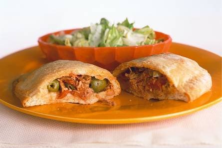 Pizza calzone met tonijn
