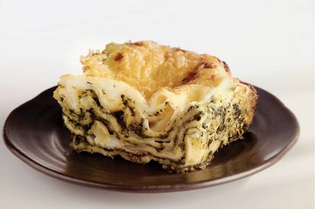 Spinazielasagne met ansjovis