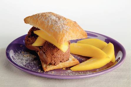 Chocolademousse tompoezen