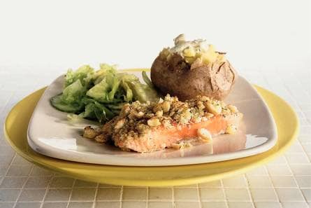 Zalm met krokante korst