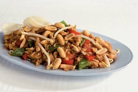 Thaise nasi met kalkoen