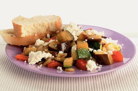 Lauwwarme ratatouillesalade