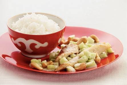 Thaise wokschotel met citroengras