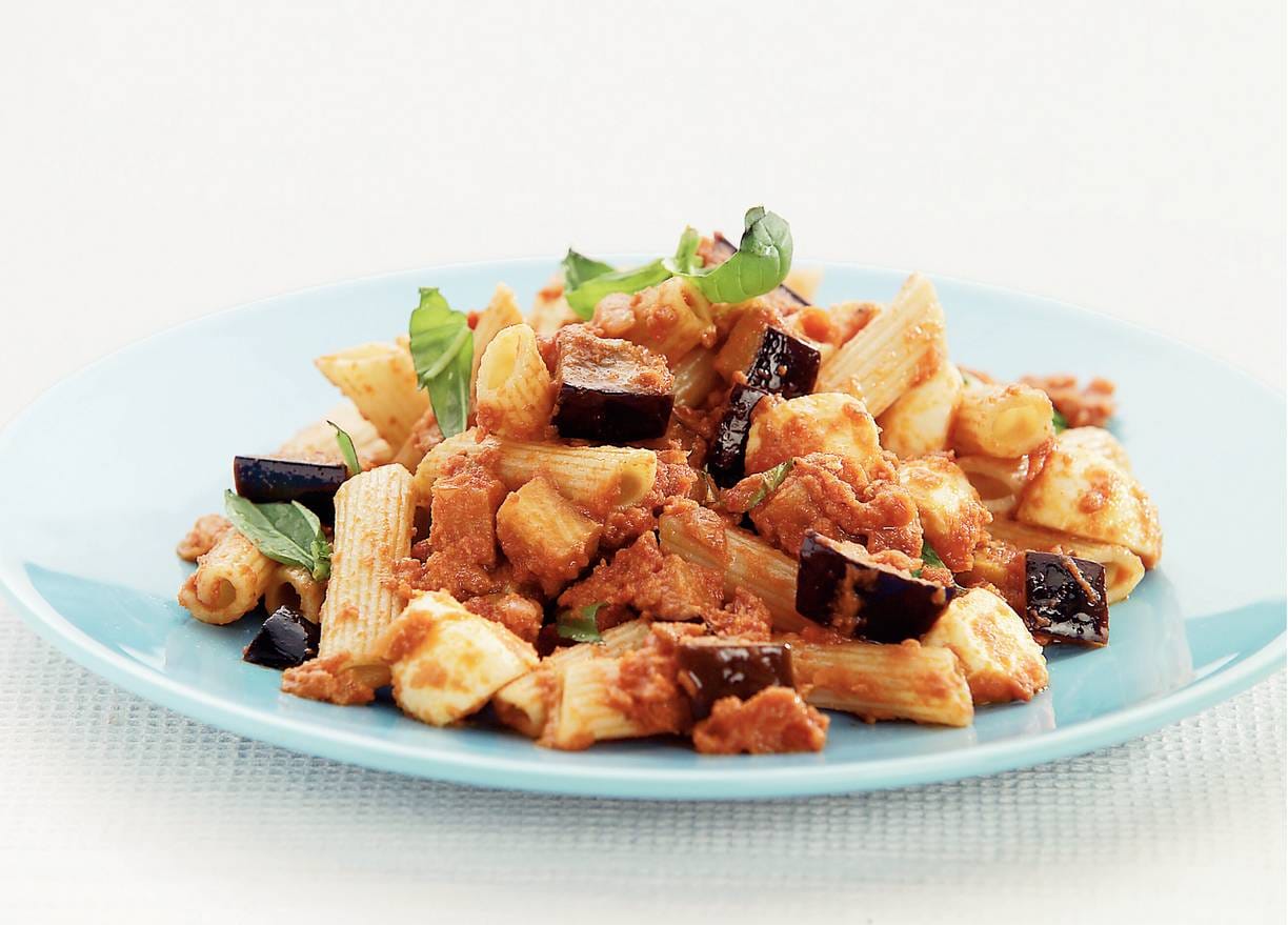 Penne met tomaat-mascarponesaus
