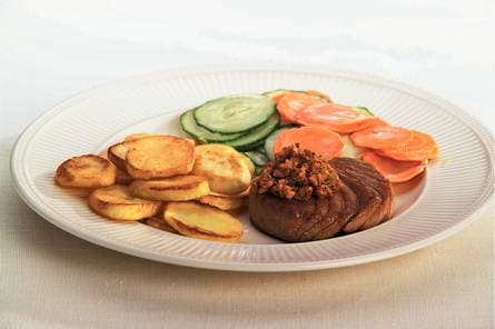 Tonijnsteaks met tomatentapenade