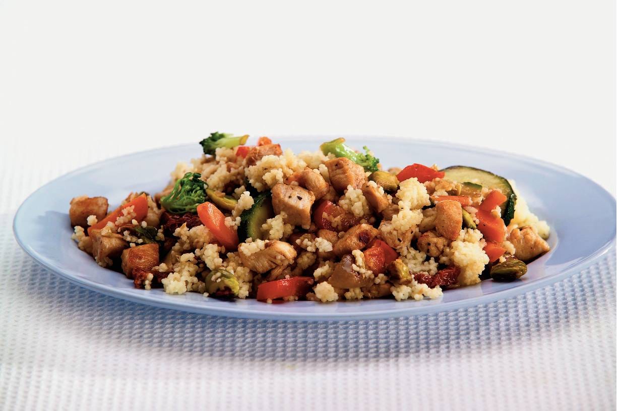 Couscous met kalkoen