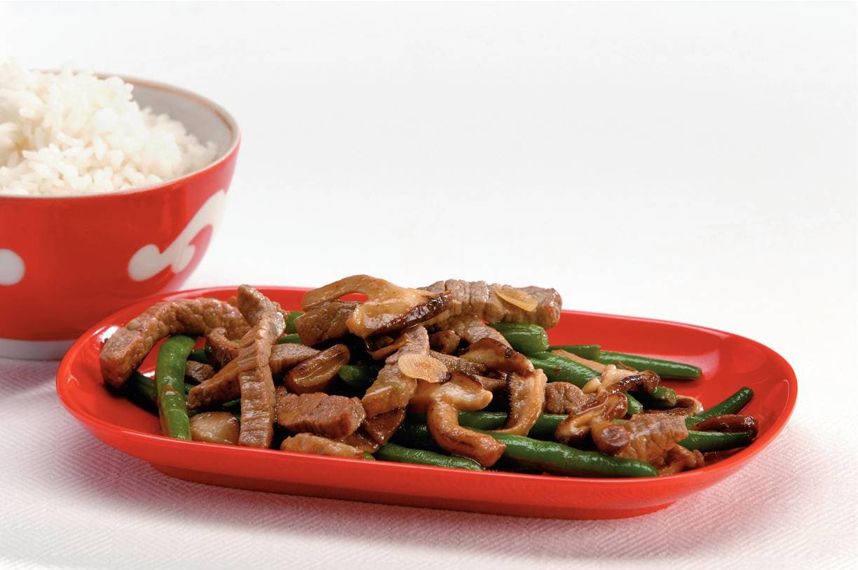 Japanse rosbief met wasabimarinade