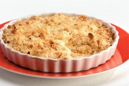 Frisromige appel-perencrumble