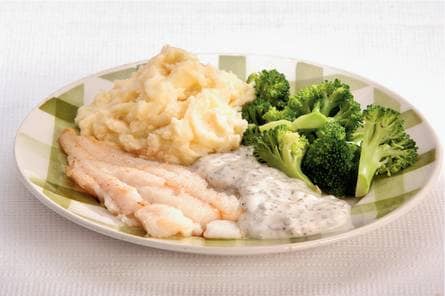 Kabeljauw met romige broccoli