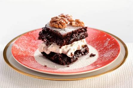 Gevulde brownies