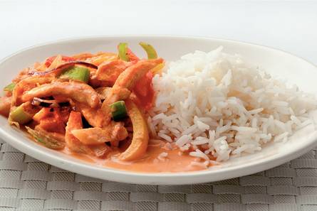Thaise curry met kipfilet
