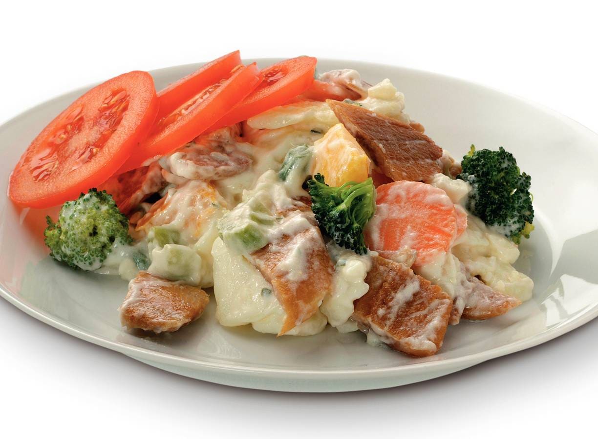 Haring-aardappelsalade