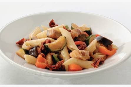 Pasta met kip en zongedroogde tomaat