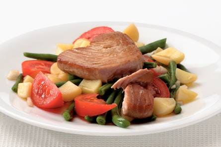 Tonijnsalade met balsamicodressing