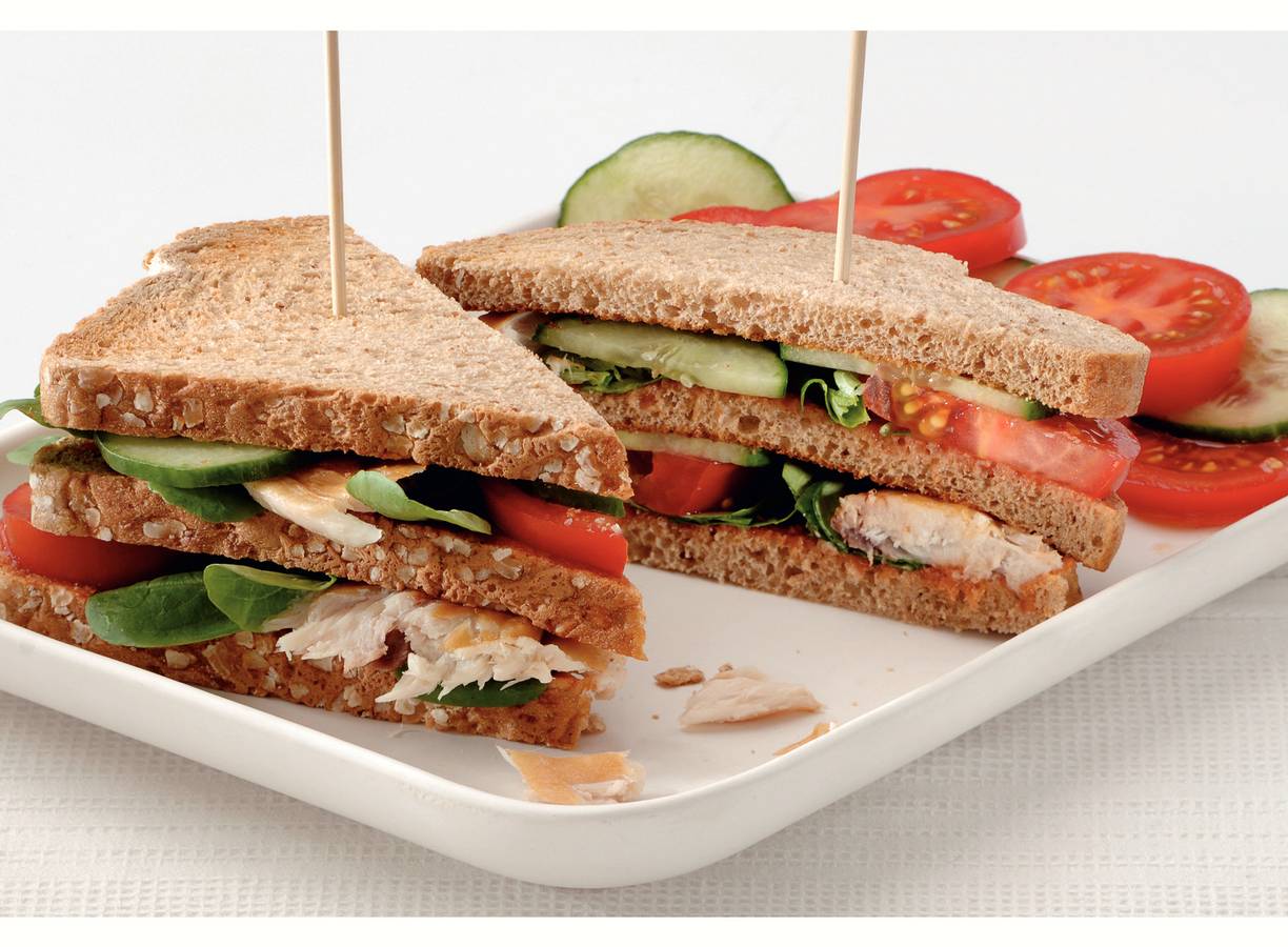 Sandwiches met makreel
