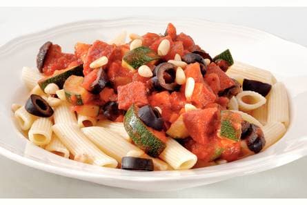 Pittige pasta met salami