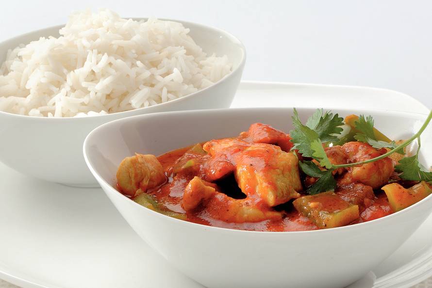 Indiase Curry Met Kip En Basmatirijst Recept - Allerhande | Albert Heijn