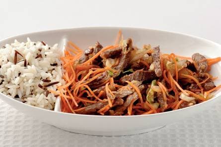 Rundvlees Teriyaki met wilde rijst