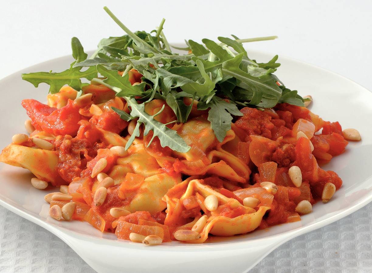 Tortelloni met mascarponesaus