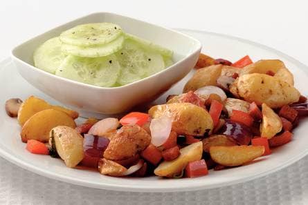 Aardappeltjes met chorizo en paprika