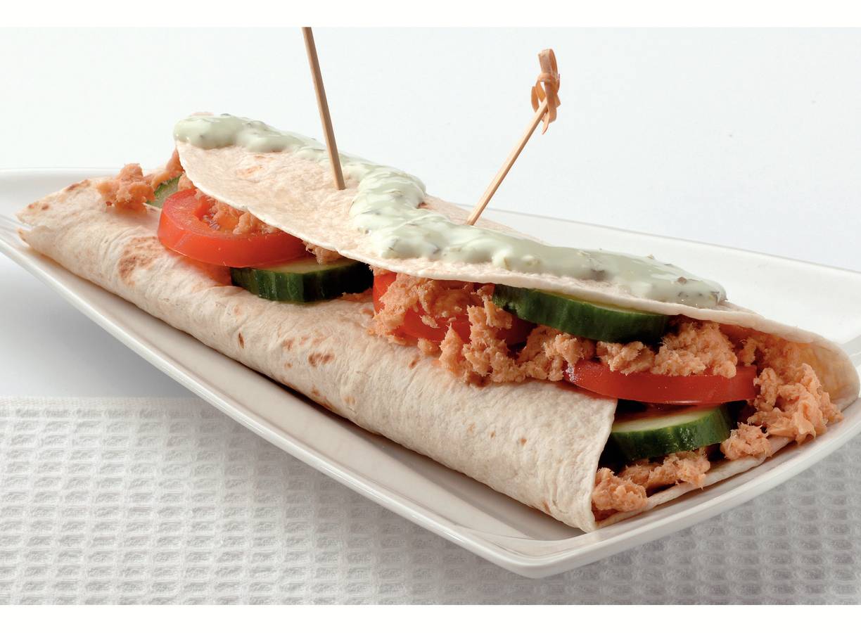 Wrap met vispaté