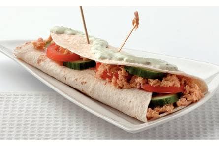 Wrap met vispaté