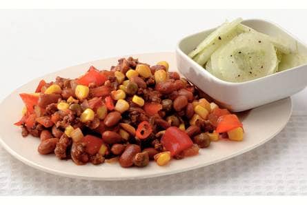 Pittige chili sin carne