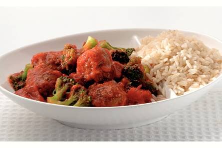 Gehaktballetjes in tomatensaus