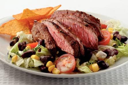 Zuid-Amerikaanse rumpsteaksalade