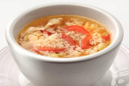 Kippensoep met Chinese kool