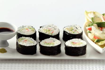 Sushi met witlofsalade
